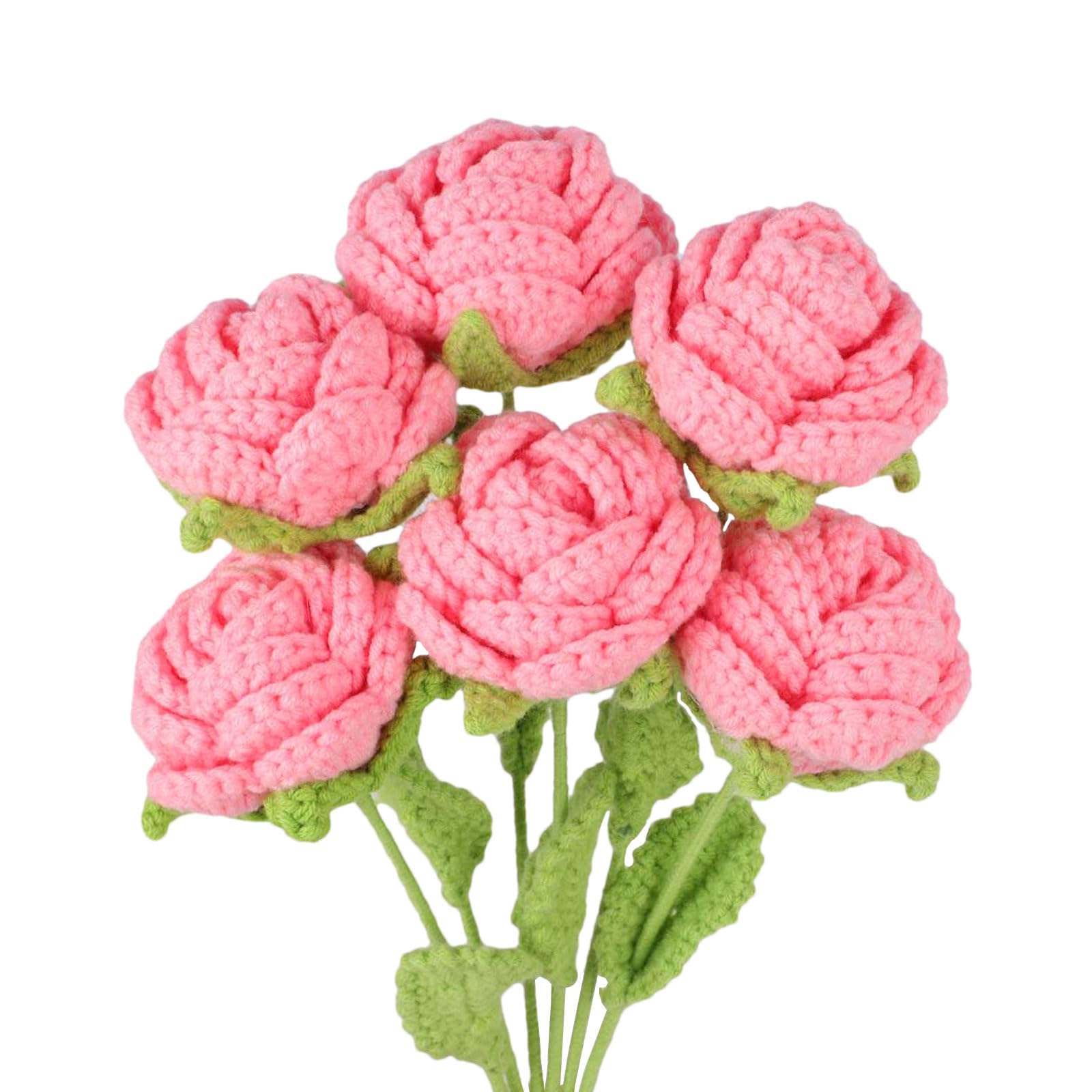 即日発送ピンクRosie flower knit tops andmary ANDMARY】Rosie flower knit tops